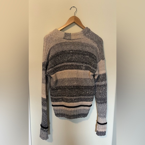 Wilfred Free Hosk Striped Chunky Knit Cardigan - Picture 4 of 5